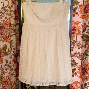 Ivory Lace Dress